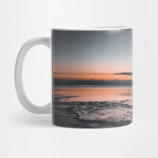 Dawn at an Icy Beach in Tracadie, New Brunswick Canada v3 Mug